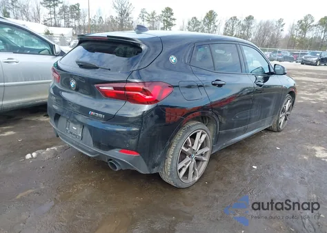 2022 BMW X2 M35I z USA, uszkodzony, nr VIN WBXYN1C0XN5U93074
